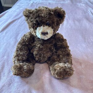 Chelsea Teddy Bear Co Plush Stuffed Bear Animal Dark Brown